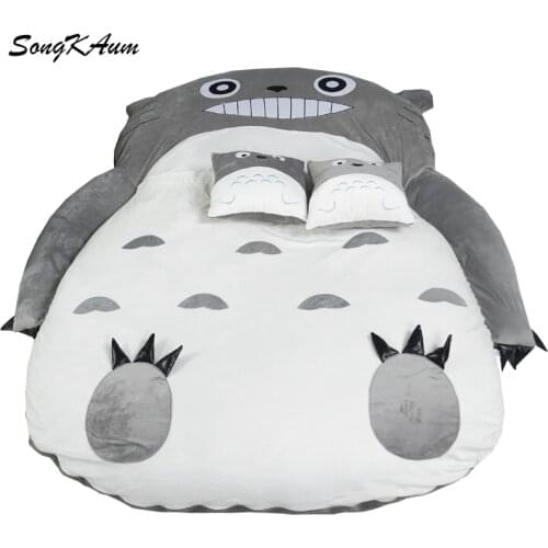 SongKAum Washable Cute Cartoon Children Mattresses Single Bedroom Tatami Double thickening Mattress King Queen Twin Full Size