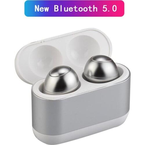 New Bluetooth 5.0 Earphone TWS Wireless Headphones Cordless Sports Earphones Handsfree Stereo Headsets True Earbuds