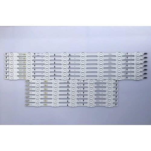 New 14pcs LED Backlight Strip for Samsung UE55HU6900 UN55HU7000 UN55HU6840F DUGE-550DCA-R5 550DCB 2014SVS-UHD-55 LM41-00089A 89B