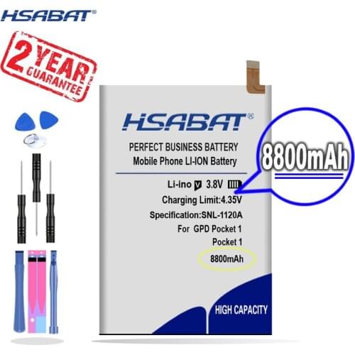 New Arrival [ HSABAT ] 8800mAh 6664107 Replacement Battery for GPD Pocket 1 Pocket1