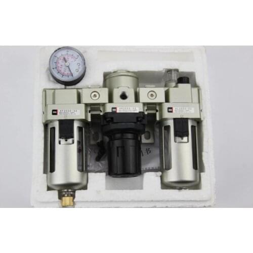 SMC type Air Filter AC3000-02A 1/4"PT SNS Pneumatic Combination Modular Type F.R.L. Unit AC(AF3000+AR3000+AL3000)