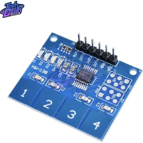 TTP224/TTP226/TTP229 Jog Digital Touch Switch Sensor Digital 4/8/16 channel Touch Key Capacitive Module