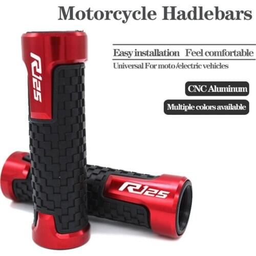 7/8 "22mm Universal Motorcycle Handle Handlebar Hand Bar Grip For YAMAHA YZF-R125 YZFR125 YZF R125 2014-2018 2014 2015 2016 2017