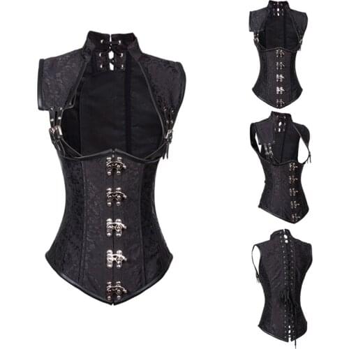 Carnival Halloween Costume Women Vintage Medieval Gothic Tops Sexy Game Uniform Play Role Women Costume Halloween Cosplay SL2492
