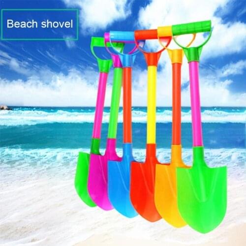 1pcs Children Outdoor Beach Shovels Digging Sand Tool Color Shovel Toy Beach Random Outdoor Shovel Digging 48cm Sand S A5W7
