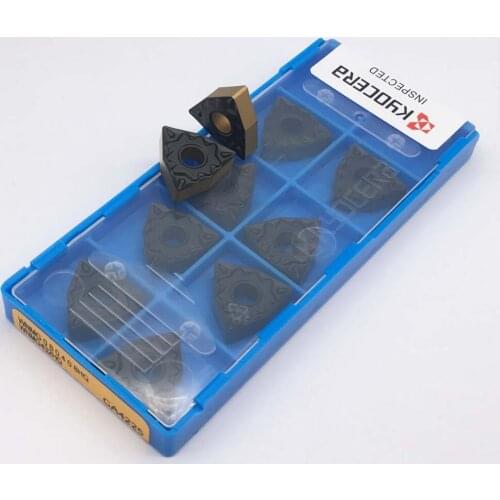 10PCS WNMG080408 HQ CA4225 100% Original CNC Lathe Tools High Quality For Steel Parts Carbide Inserts External Turning Tools