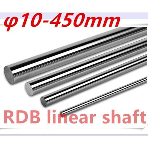 Free shipping 10mm linear shaft 450mm long diameter 10mm linear rod harden chrome plated CNC XYZ part 10mm round rod