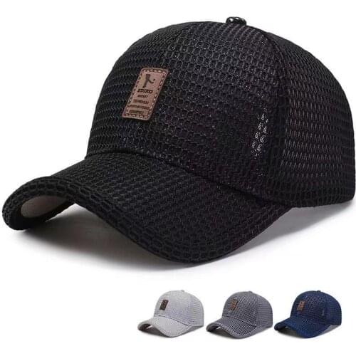 Mens And Womens Summer Versatile Fashion Leisure Net Baseball Cap, Popular Comfortable Sunshade Sports Leisure Breathable Cap