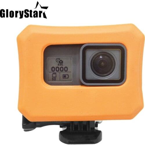 GloryStar For Gopro Hero 5 6 Black Sport Camera Floating Case Floaty Cover Box Protective Case Surfing Snorkeling Wakeboarding