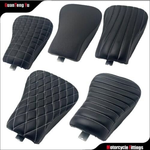 For Harley Sportster XL883 XL1200 X48 72 2004-2019 Motorcycle New high quality retro stripe travel front seat 883 cushion
