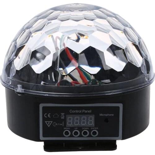 DMX512 lighting scene DJ Disco bulb LED RGB lamp Crystal Ball Spotlight soiree club bar