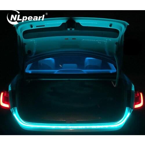 Nlpearl Additional Stop Light Dynamic Streamer Floating LED Car Tail Trunk Tailgate Strip Dynamic Streamer Turn Signal Lamp