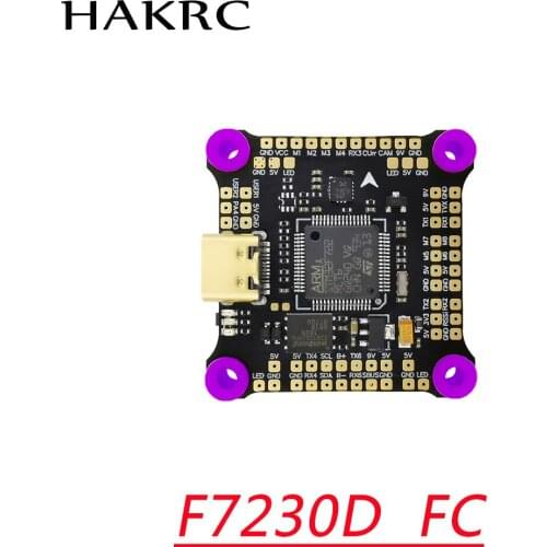 HAKRC 7230D/4530D Flight Control 5V 9V Dual BEC Built-in OSD Controller 3-6S for RC Racing Drone FPV Quadcopter DIY Aircraft Rac