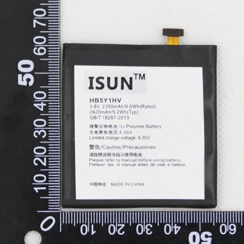 HB5Y1V 2350mAh Replacement Cell Phone Battery HB5Y1V HB5Y1HV Short Cable Version For Huawei Ascend P2 battery with tool adhesive