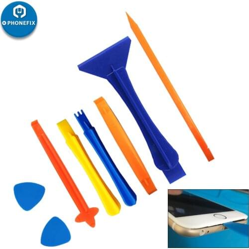 8 in 1 Cell Phones Opening Pry Repair Tools for iPhone Repair Spudger Pry Tools Blade Opening Tool for Electronics Tool Kit
