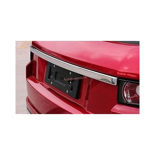 ABS Rear Trunk Lid Cover Trim For Land Rover Range Rover Evoque 2011-2016