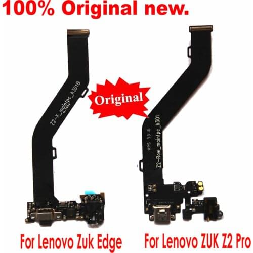 Original For Lenovo Zuk Edge / ZUK Z2 Pro USB Charging Port Charger Flex Cable Dock Connector Micro Headphone Jack Module Board