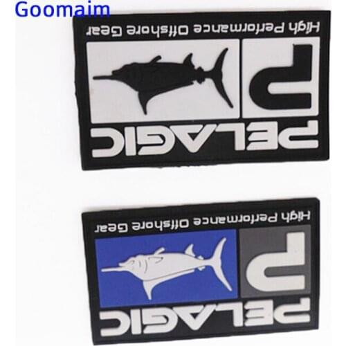 Fashion PVC patches for clothes custom PVC label in garment labels sew on bages private label customized