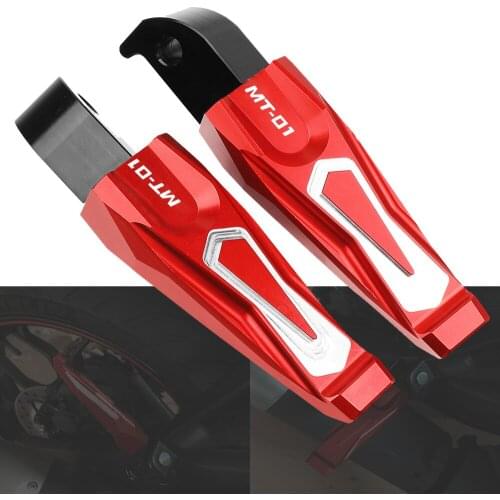 Motorcycle Rear Foot Pegs Rests Passenger Footrests For Yamaha MT01 MT-01 MT 01 2014 2015 2016 Rearset Foot Pegs CNC Accessories