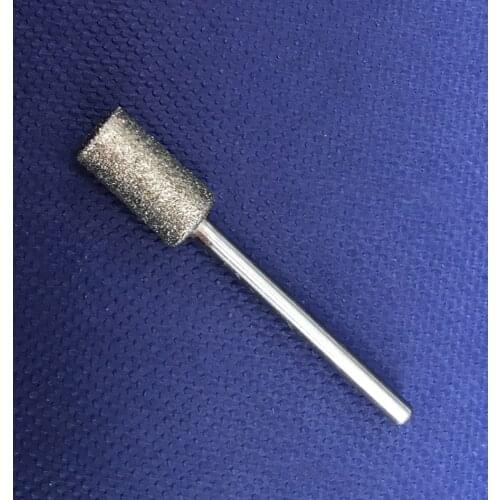 2018 New Hot 1pcs traditional polishing manicure pedicure cylinder diamond bit fortreatment of calluses Diamond Burr D-1