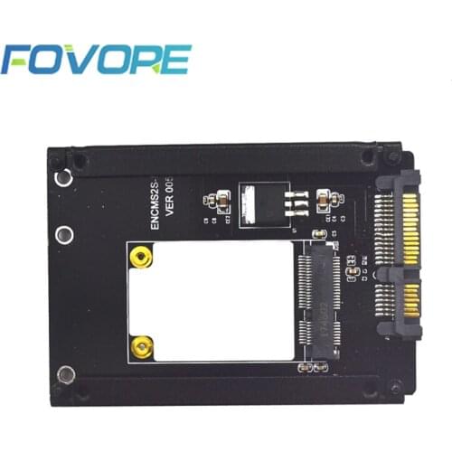 New 50mm 2.5" SATA to mSATA SSD Drive Converter Adapter msata adaptor For Windows2000/XP/7/8/10 for Vista Linux Mac