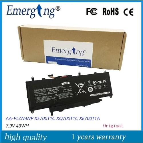 7.5V 49Wh 6540mAh New Original Laptop Battery for Samsung ATIV PRO AA-PLZN4NP XE700T1C XQ700T1C XQ700T1C-A52 XE700T1A 1588-3366