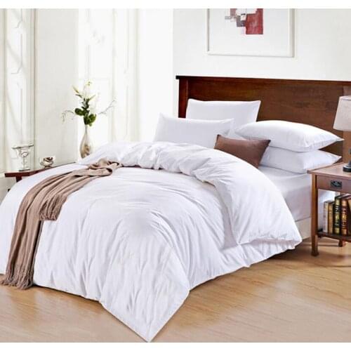 Solid Color Bedding Set Duvet Cover Bed Sheet Pillowcases for 1.2/1.5 /1.8m Bed Home Hotel Bedding Set Home Textile
