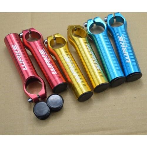 Bicycle Vice Handle Mountain Bike Dead Speed Increase Horn Handlebar Vice Handle Aluminum Alloy Handlebar Riding Accessories