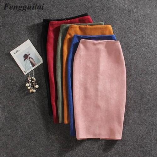 SWEETWOO Long Pencil Skirts