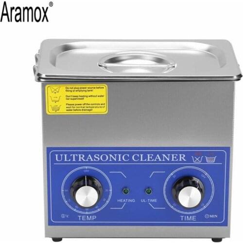 Ultrasonic Cleaning 3.2L 120W Mechanical Timing Heating Mini Ultrasonic Cleaner Cleaning Cleaner for Home Industry