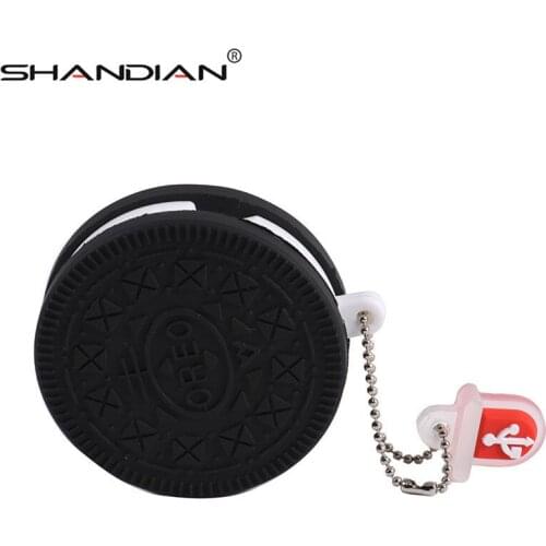 SHANDIAN Usb flash drive 4GB pendrive Biscuits u disk 16GB pen drive 16GB 32GB 64GB Memory Stick drive dessert usb flash drive