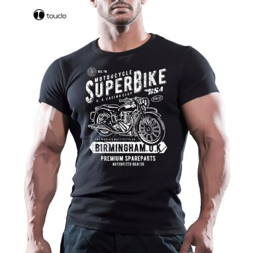 Super Bike Motor Vintage Biker T-Shirt Motorcycle Motors Spirit T Shirt Tee