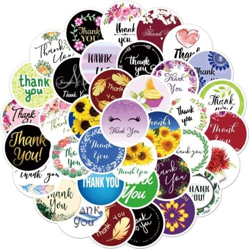 10/60PCS Mixed Pretty Flowers Stickers DIY Bike Travel Luggage Guitar Laptop Cool Graffiti Sticker Decals Classic Kids Toys