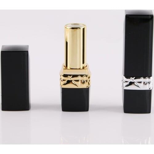50PCS 4G Female Make Up Lipstick For Women Tude Elegant Lipstick Container DIY Makeup Tool Cosmetic Packaging Case 2 Colors