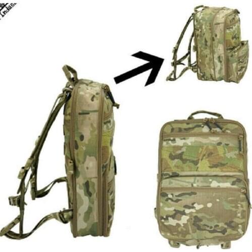 500D Cordura Multicam CP FLATPACK PLUS Tactical Backpack Knapsack Bag MC