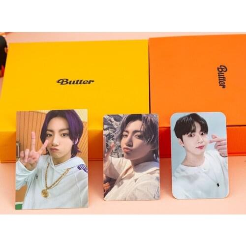 KPOP Bangtan Boys BUTTER Album Mini Photocard Memebers Paper Lomo Cards Posters Premium Photos Fan Collection Gift Wholesale