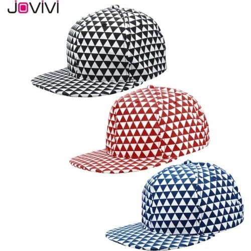 Jovivi Mens Womens Baseball Caps Snap back Adjustable Flat Top Hats Unisex Hip Hop Cap Fashion Unique Design Hip Hop Hat