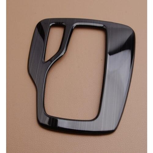 Black Brushed Style LHD Gear Shift Panel Frame Trim Cover Fit For Buick Regal 2018 2019 2020