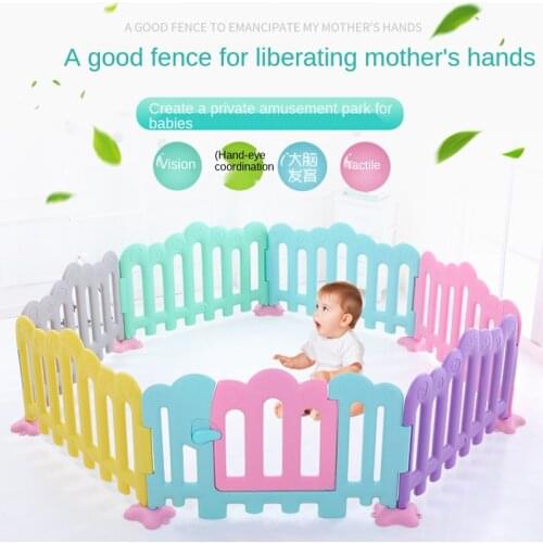ChildrenS Game Fence Indoor Outdoor Home Kindergarten Baby Safety Crawling Mat Learning To Walk Protective Fence