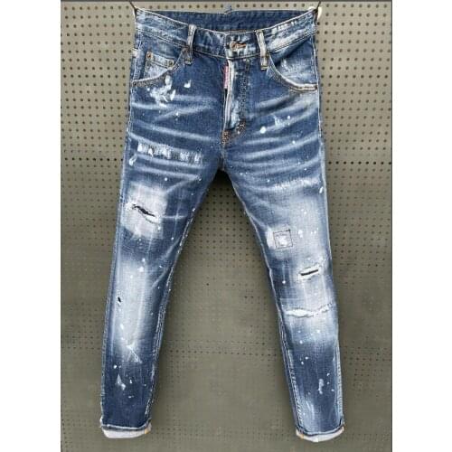 Italian brand, womens clothing / mens jeans, locomotive, jeans boyfriend jeans DSQ068