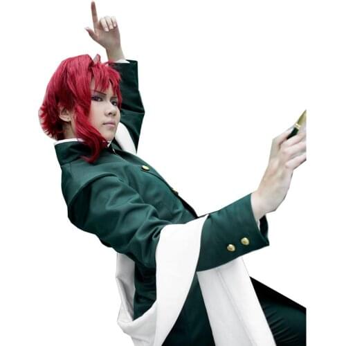 2020 JoJo JoJos Bizarre Adventure Cosplay Noriaki Kakyoin Cosplay Costume Anime Cosplay Outfits Suits Halloween Costumes