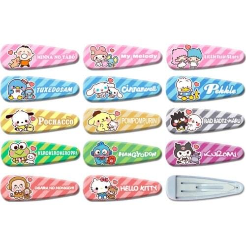 Kuromi Kawaii My Melody Cinnamoroll Sanrio Plush Plushie Cartoon Cute Dolls Baby Card Anime Plush Toys For Girls Birthday Gift