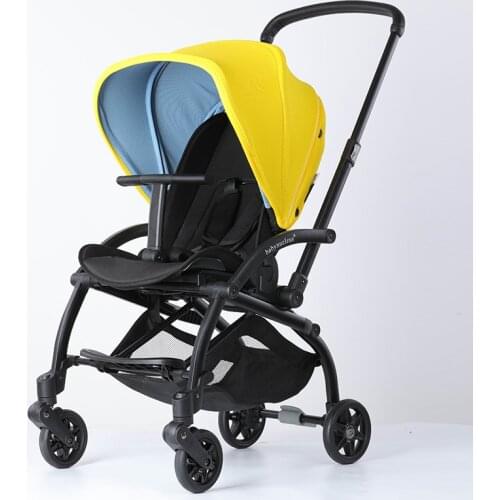 Fashion Baby Stroller Both Forward Facing and Parent Facing Compatibility Cabin Handle Adjustable Pram