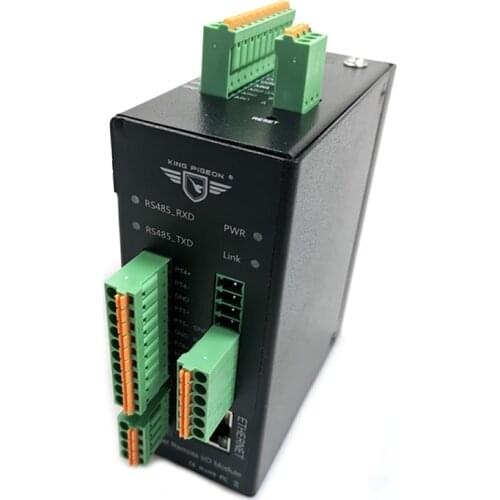 M340T 8 RTD Inputs Ethernet Remote I/O Module 12~36VDC Anti-reverse Modbus TCP Server 1 RS485 inbuilt watchdog