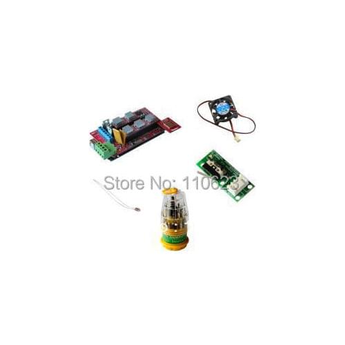 3d printer kits RAMPS 1.4+A4988+Mega R3+SD breakout+mechanical endstop 3d tools cool fan free shipping