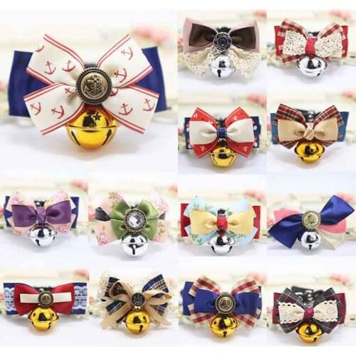 Puppy collar pet collars cat collar with bell kitten collar kitten collar kitten accessories cat accessories pet