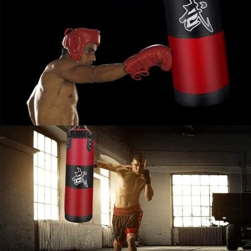 Professional Boxing Punching Bag Sandbag Training Thai Sand Fight Karate Fitness Gym Empty-Heavy Kick Boxing Bag with Hanging