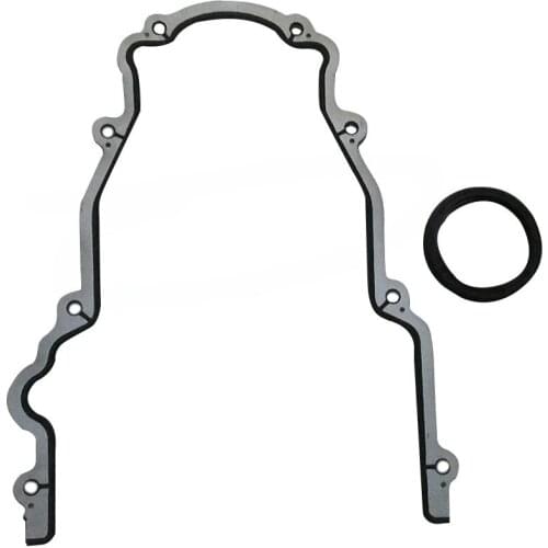 Timing Cover gasket w/Front crank seal for GM Chevy LS LS1 LS2 LS3 Vortec 4.8 5.3 5.7 6