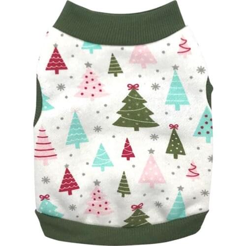 Pet Sweatshirt ChristmasTheme Dog Cat Clothes Two-legged Clothing for Small Medium Dog Cat Hoodies