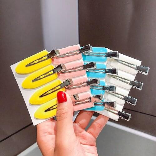 10Pcs Seamless Hairpin Professional Styling Hairdressing Makeup Tools Metal Hair Clips For Women Girl Headwear Hair Accessoires